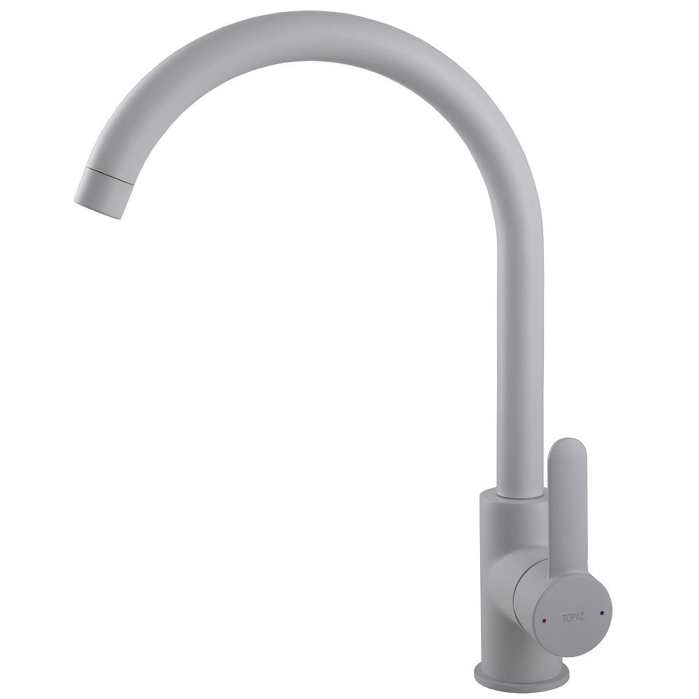 Змішувач для кухні TOPAZ CORSICA TC 8809-H48-W-S Тернопіль - фото 6