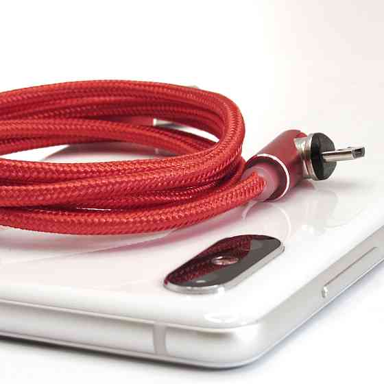 Магнітний MicroUsb кабель TOPK AM51 Red Київ