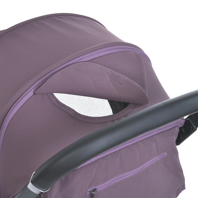 Коляска дитяча El Camino BEYA Vintage Plum прогулянкова з чохлом для ніжок у комплекті Фіолетова (ME 1127-B) Чернігів - фото 10