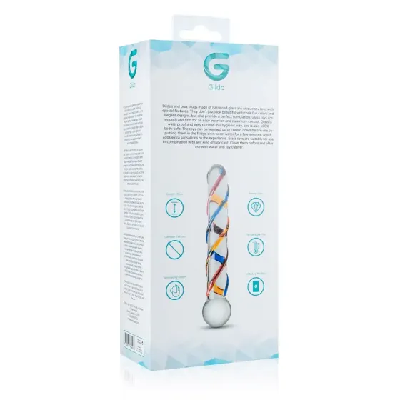 Скляний дилдо Gildo Glass Dildo No. 10 Львів