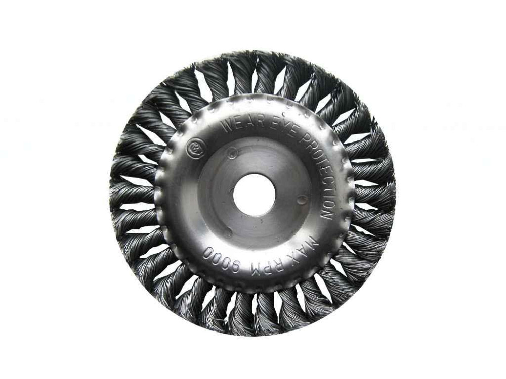 Щетка дисковая на УШМ вита d=150мм 19-9015 ТМ MASTER TOOL Solmir Киев - изображение 1