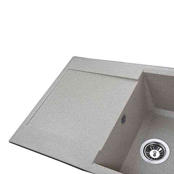 Гранітна мийка Globus Lux KOMO мигдаль 790х500мм-А0008 (000021037) Київ