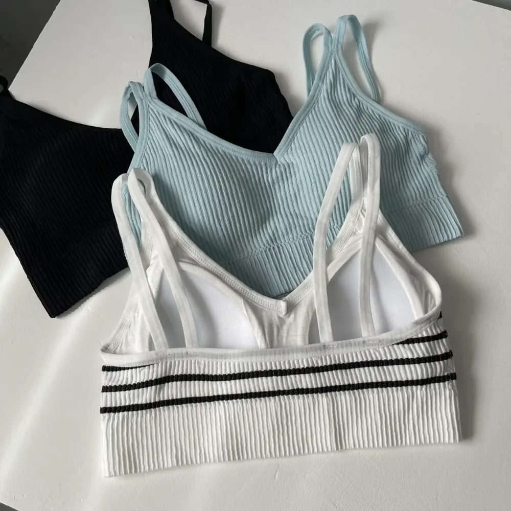 Летний топ на двойных бретелях (В черную полоску) Киев - изображение 2