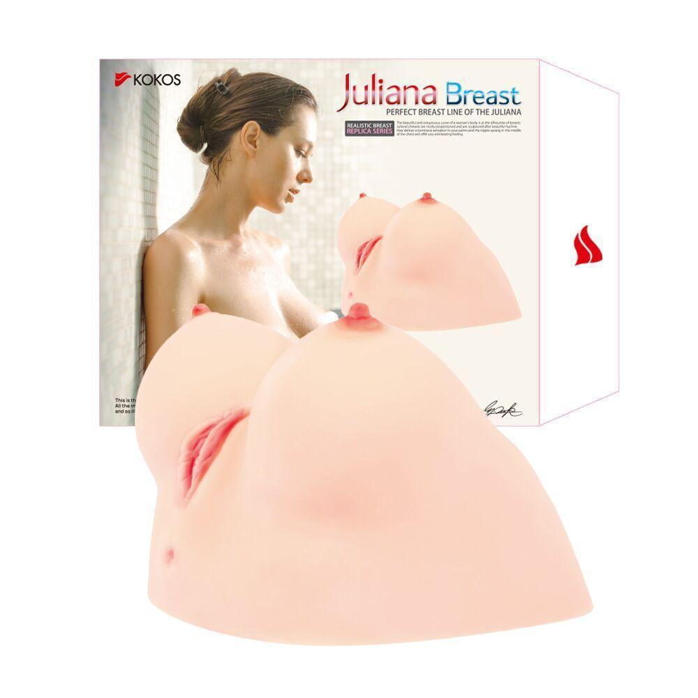 Мастурбатор Kokos Juilana Breast Sex Aura Київ - фото 7