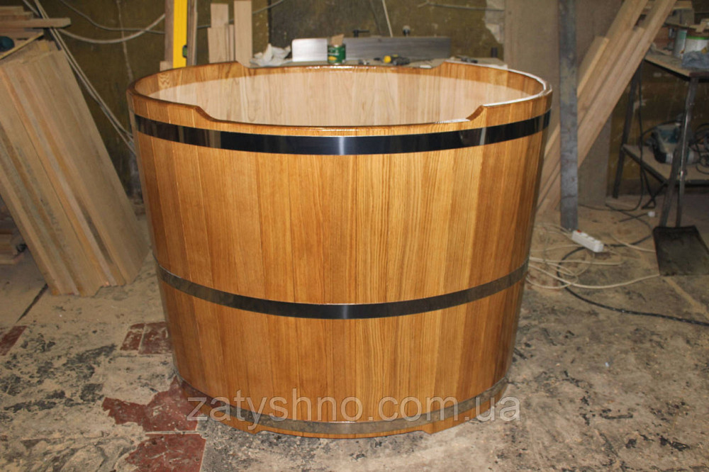 Дерев'яна купіль 1200/800/1000 купити Київ - фото 3