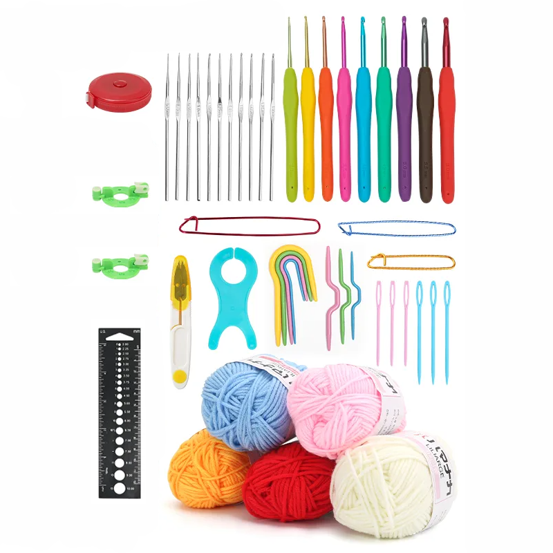 Набор для вязания крючком в косметичке принт леопард Каменец-Подольский - изображение 2