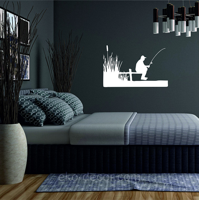 Декоративне настінне Панно «Рибак», Декор на стіну Київ - фото 6