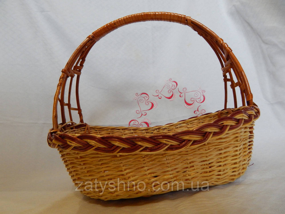 Подарунковий кошик плетений Київ - фото 2