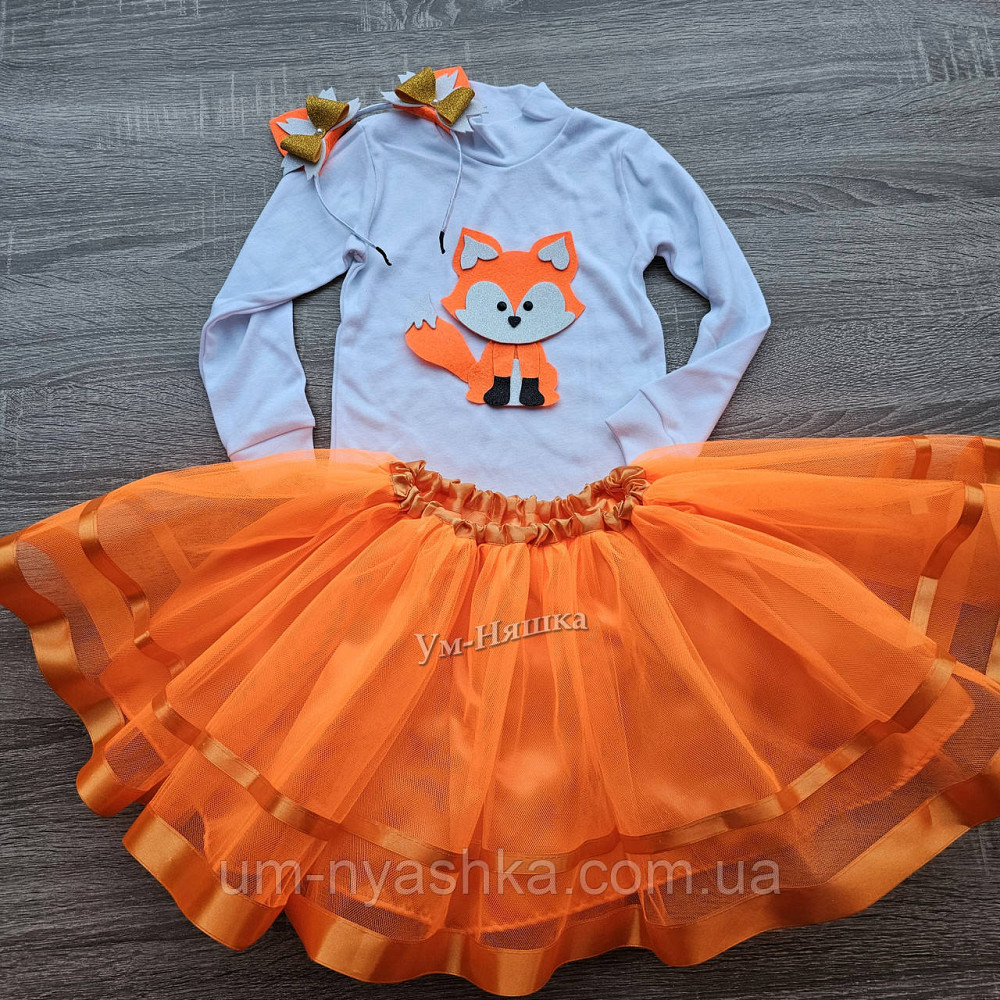Костюм Морквини Помаранчева пишна спідничка + пришивная морквина + Обідок Кривий Ріг - фото 10