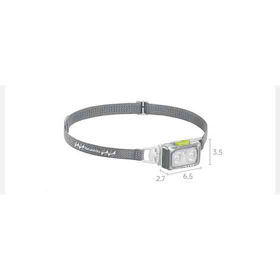 Ліхтар налобний Naturehike CNK2550ZM011, сірий Киев