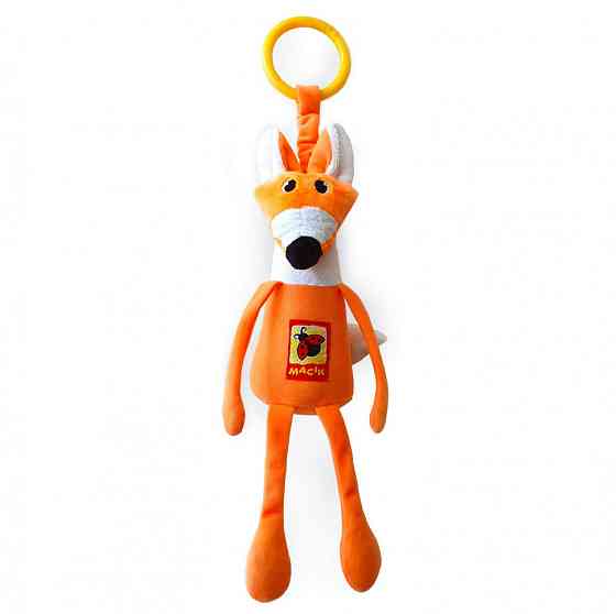 Погремушка Лисёнок МС 010402-01 тканевая Винница