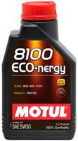 MOTUL 8100 Eco-nergy 5W-30 1L (812301 / 102782) — Синтетична моторна олива для FORD / RENAULT / JAGUAR LAND ROVER | Економія пальн Ковель - фото 1