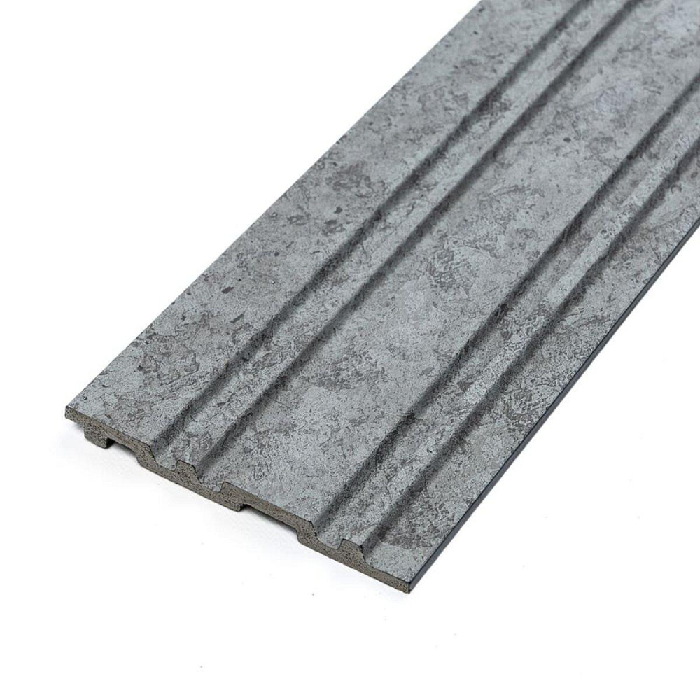 Рейка декоративная PS 2900х120х12мм Бетон SW-00002132 Киев - изображение 1