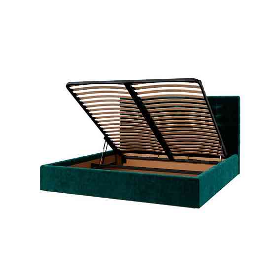Кровать ErikaDesign Venna-16 Comfort с нишей для белья 160x200 зеленый Киев