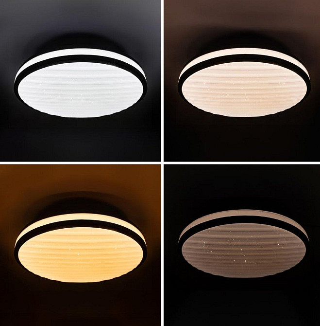 GRILL зоряне небо 72W 375*60мм 3000К- 6500К 5600Lm з пультом метал Київ - фото 5