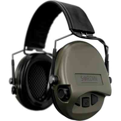 Наушники для стрельбы Sordin Supreme MIL AUX Slim з верхнім тримачем (74308-06-S) Винница