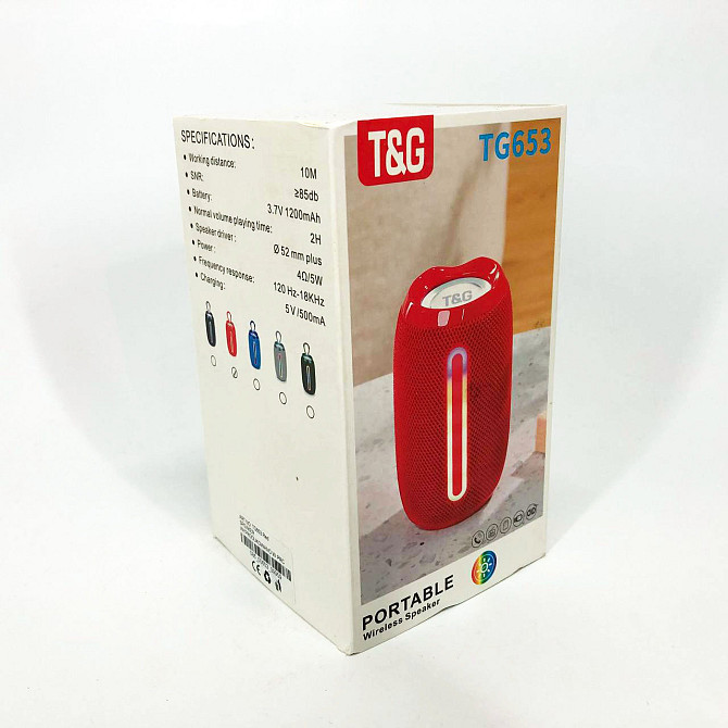 Акустические колонки TG653, Объемный звук Bluetooth колонки, Bluetooth стерео колонка NS-215 с радио Киев - изображение 8