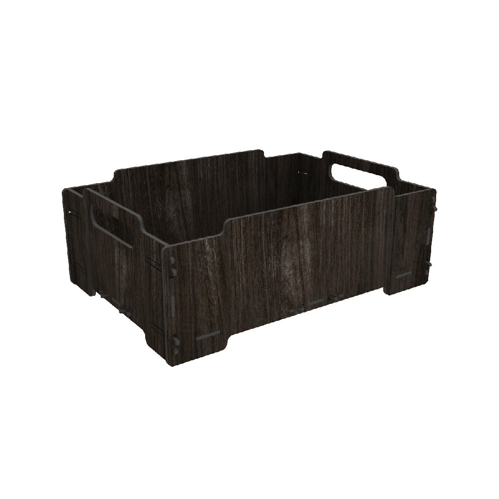 Коробка EKOSTAR з фанери 325x225x120 венге Київ - фото 2