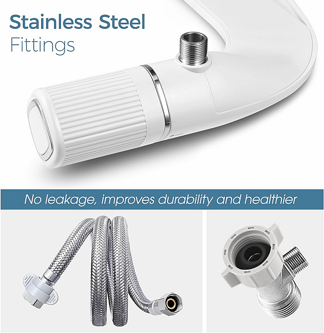 Ультратонка насадка BIGCOW для біде для унітазу Луцьк - фото 3