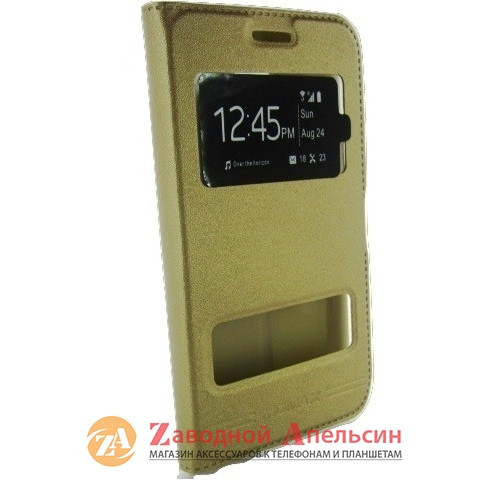 Чохол книжка Samsung J5 J500 Smart Case gold Одеса - фото 4