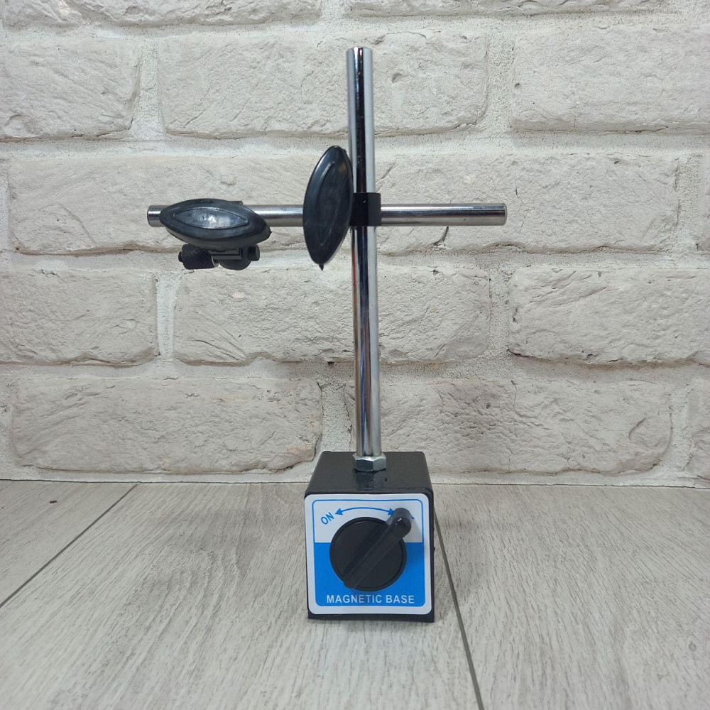 Большая магнитная стойка для индикатора – мощное шарнирное основание с фиксацией, высота до 400 мм. Харьков - изображение 1