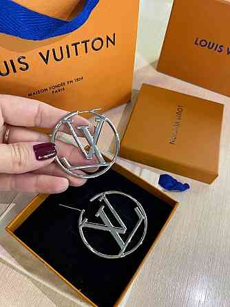 Брендові сережки  Луі Вітон/ Louis Vuitton Одеса