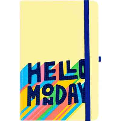 Книга записная Optima Monday А5 128 листов линия желтый (O20812-39) Винница