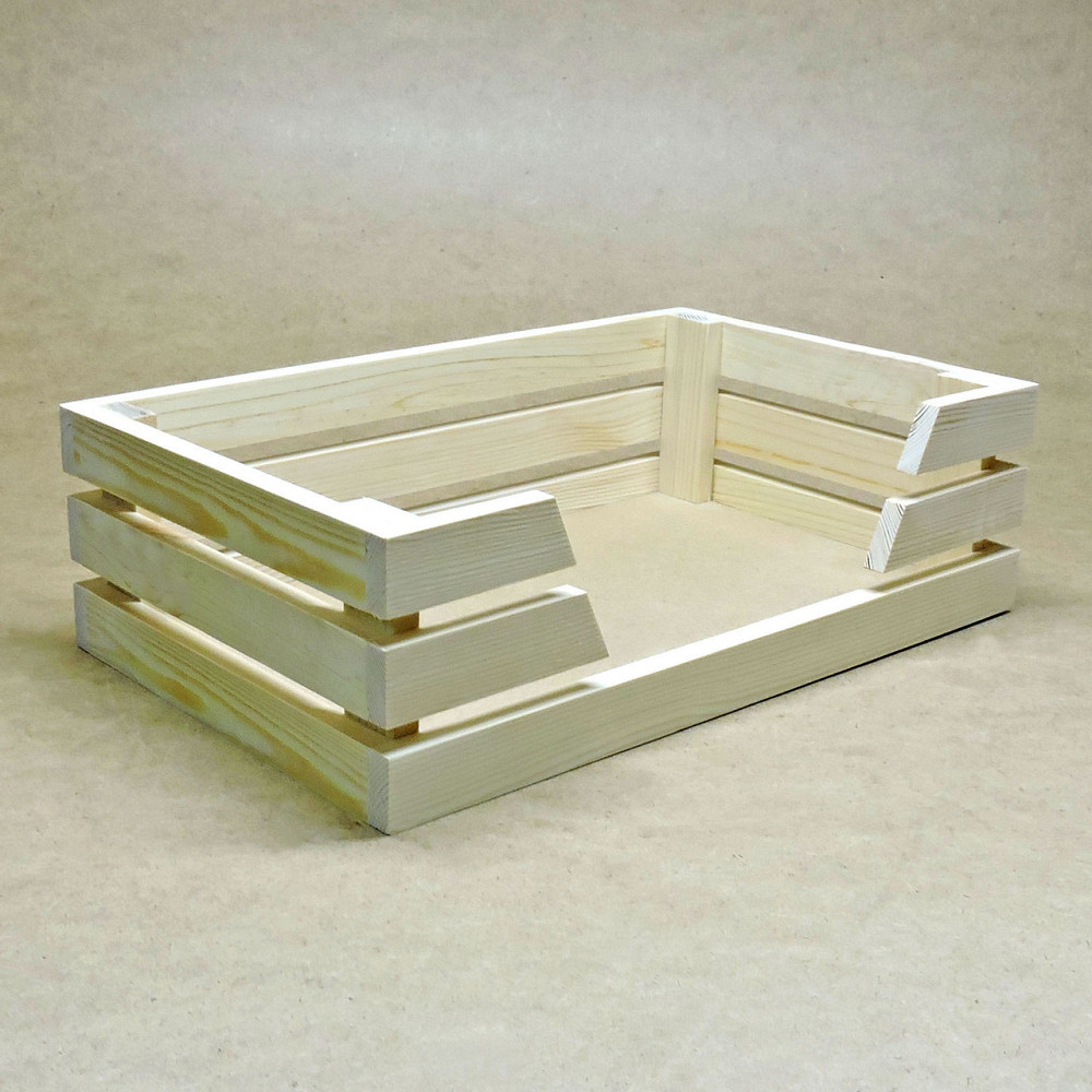 Лежак дерев'яний для собаки "Лессер 50х30" бланже Миколаїв - фото 4