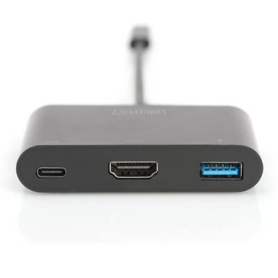 Переходник USB-C to HDMA 2xUSB Digitus (DA-70855) Винница - изображение 2