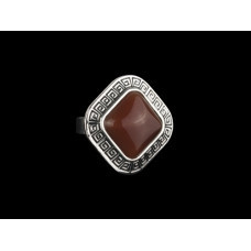 Перстень женский с натуральным камнем Сердолик Киев - изображение 1