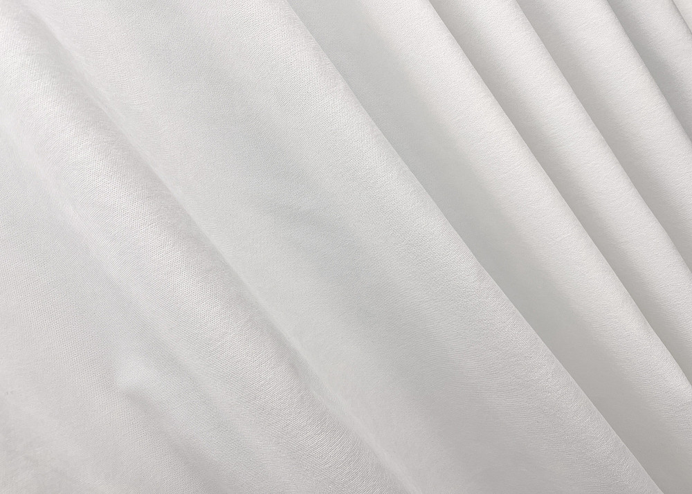 Комплект готовых штор VR-Textil Микровелюр Petek YL № 2021ш Белый 150х270 см 2 шт (33-1003) Киев - изображение 6