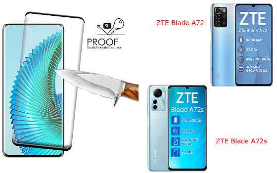 Захисне скло HyperGlass Pro для ZTE Blade A72, Blade A72s – максимальна чутливість та захист Київ