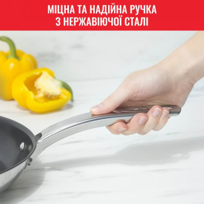 Набір сковорідок Tefal Intuition Thermo-Spot (B817S255) Вінниця - фото 4