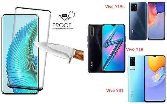 Защитное стекло HyperGlass Pro для Vivo Y15s, vivo Y19, VIVO Y31 – максимальная чувствительность и защита Киев