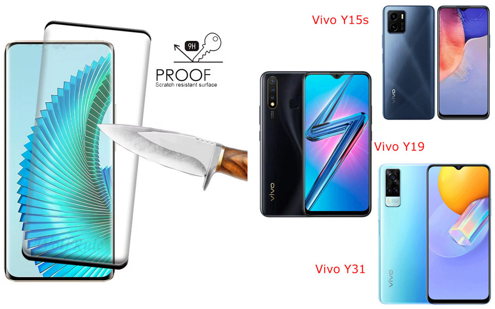 Защитное стекло HyperGlass Pro для Vivo Y15s, vivo Y19, VIVO Y31 – максимальная чувствительность и защита Киев - изображение 1