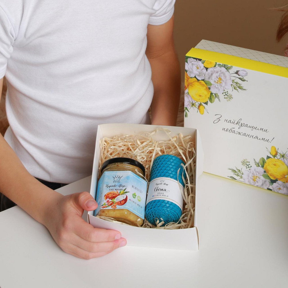 Недорогий солодкий подарунковий набір Царство Меду №18 для дівчини, подруги, мами. Одеса - фото 5