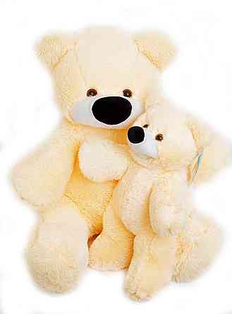 Плюшевый медведь Алина Бублик 45 см персиковый Киев