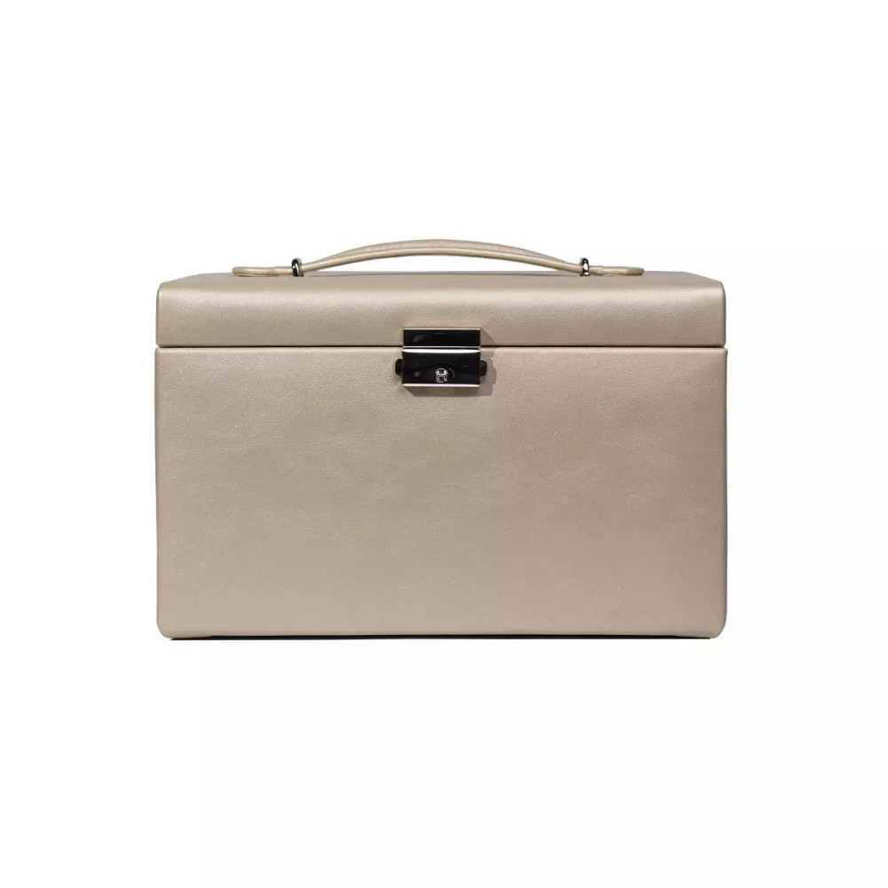 Шкатулка для драгоценностей Friedrich Lederwaren Classico на 4 отделения (24х15х16см) Золотисто-розовый Киев - изображение 4