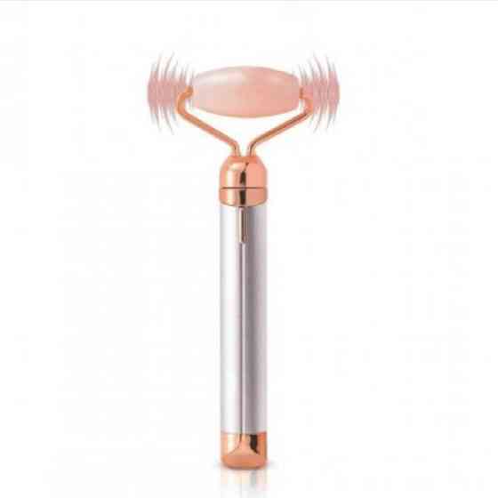 Массажер ролик электрический для лица Facial Roller Massager. EM-836 Цвет: бежевый Киев