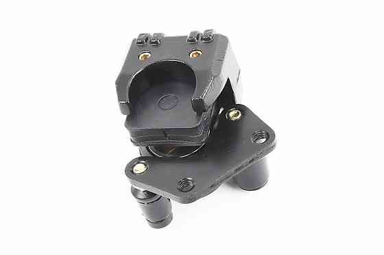 Гальмівний супорт передньої системи (однопоршневий)+колодки, чорний Киев