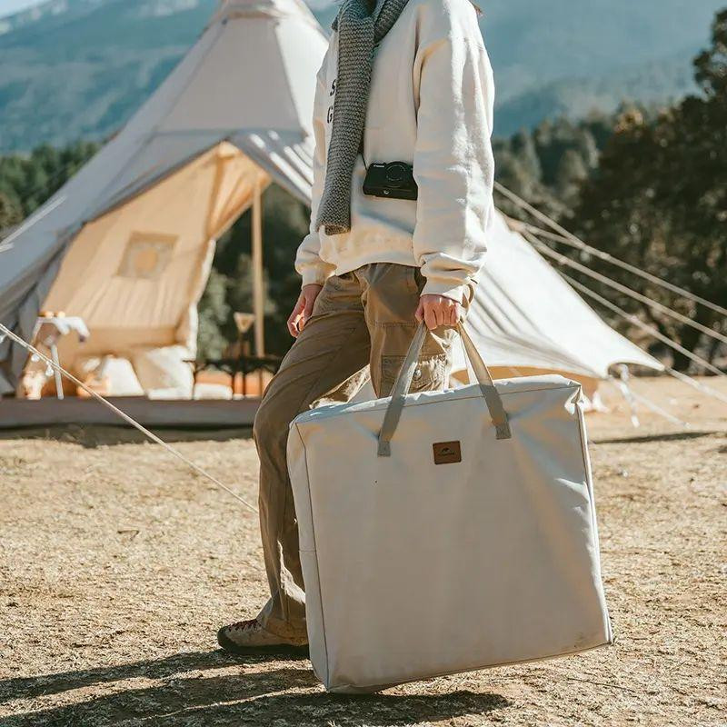 Розкладний туристичний стіл з полицями Naturehike CNH22JU031 (Бежевий) Вінниця - фото 5