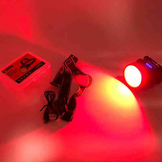 Налобный фонарь для автомеханика YM-308/208-COB(white+red), Фонарик налобный мощный UT-35 Львов