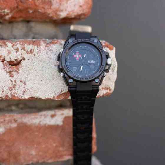 Чоловічий наручний годинник Besta Tattoo ЗСУ (Чорний) Вінниця