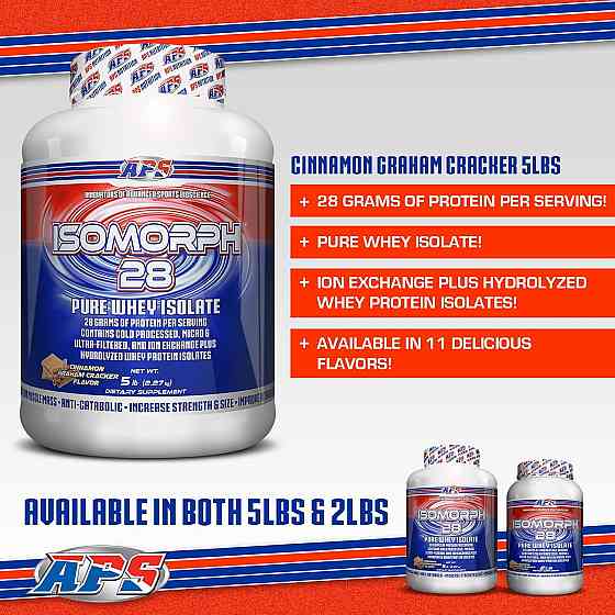 Isomorph 28 Pure Whey Isolate 907 g (Cinnamon Graham Cracker) Луцьк