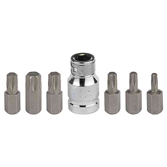 Ultra Набор бит TORX 10мм 7шт S2 (пласт кейс) ULTRA (4016902) Київ