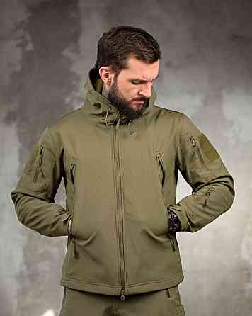 Тактичний костюм софтшел softshell олива ВТ7949 Київ