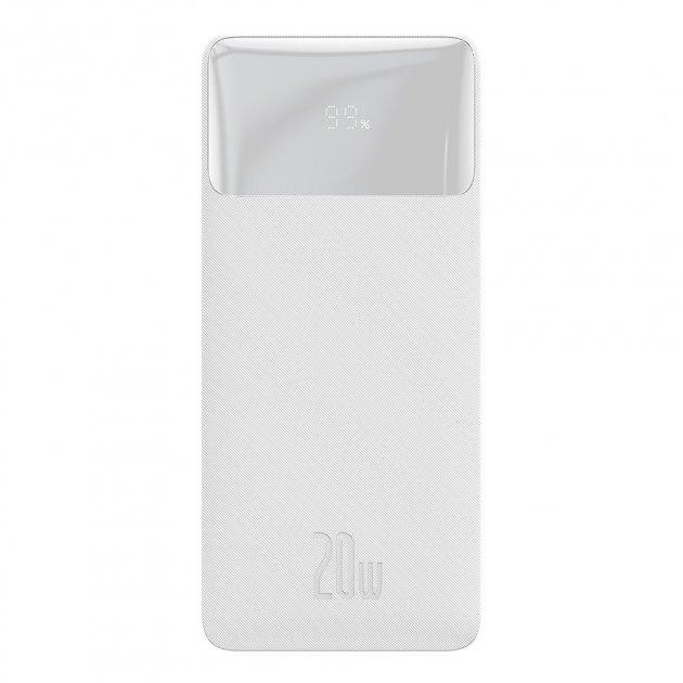 Внешний аккумулятор Baseus Bipow 30000mah 20w (ppdml-N02) Белый Винница - изображение 1