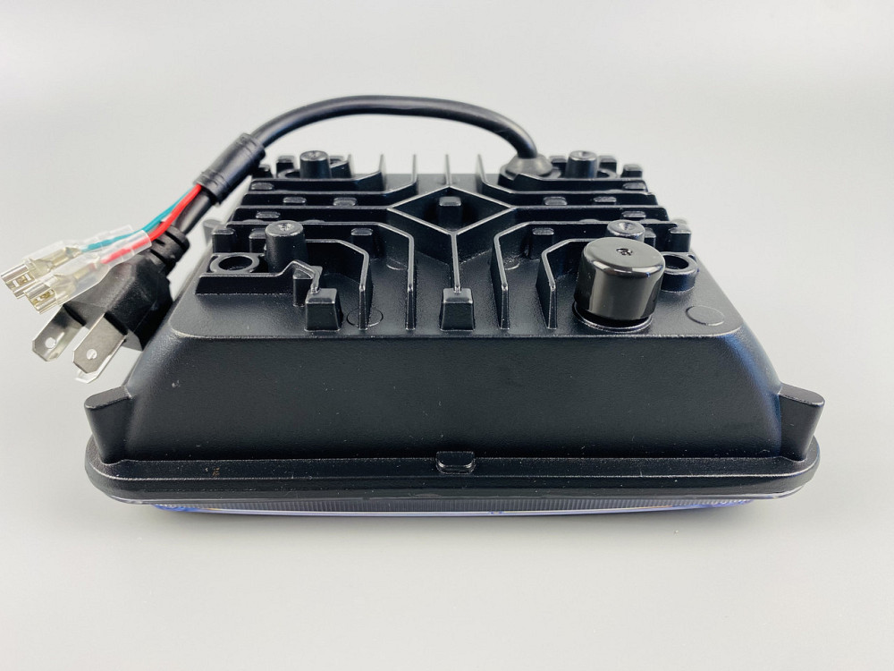 Фара LED прямокутна 95W ближній + дальній + повороти + габарит Мукачево - фото 9