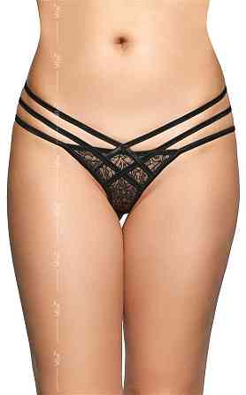 Женские стринги - G-String 2492, black - S/M Sex Aura Киев