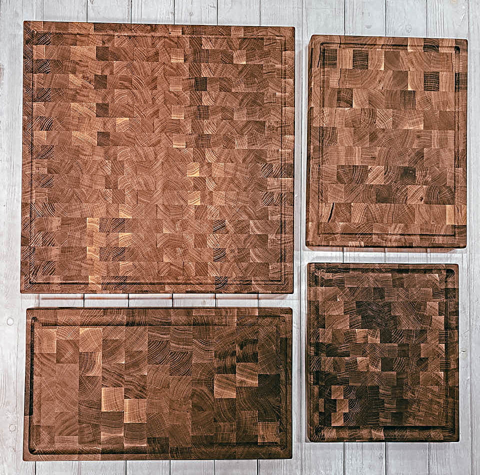 Доска профессиональная двусторонняя дуб 50*50*5см GRILLI 77009807 Код: 009807 Ровно - изображение 4